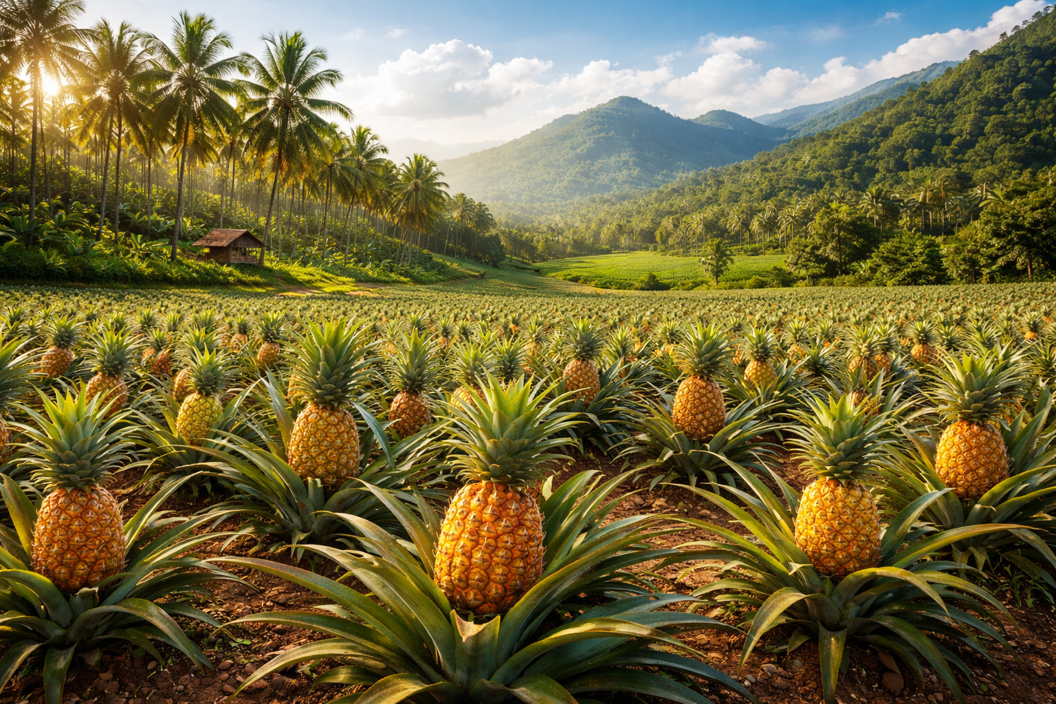 Pineapple farming